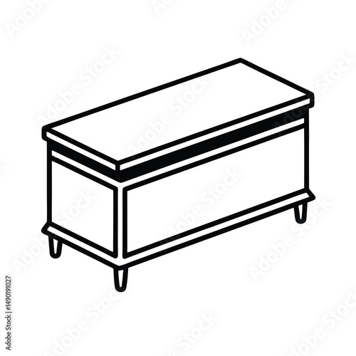 storage bench wooden design