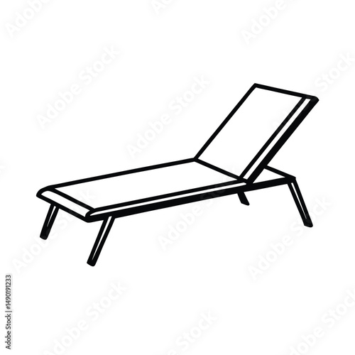sun lounger poolside comfort