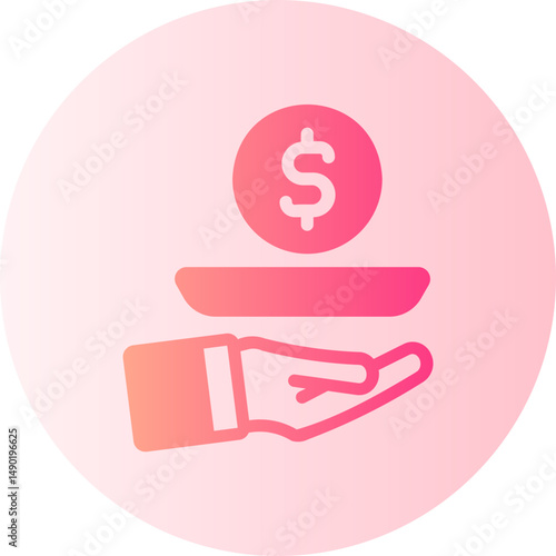 fee gradient icon