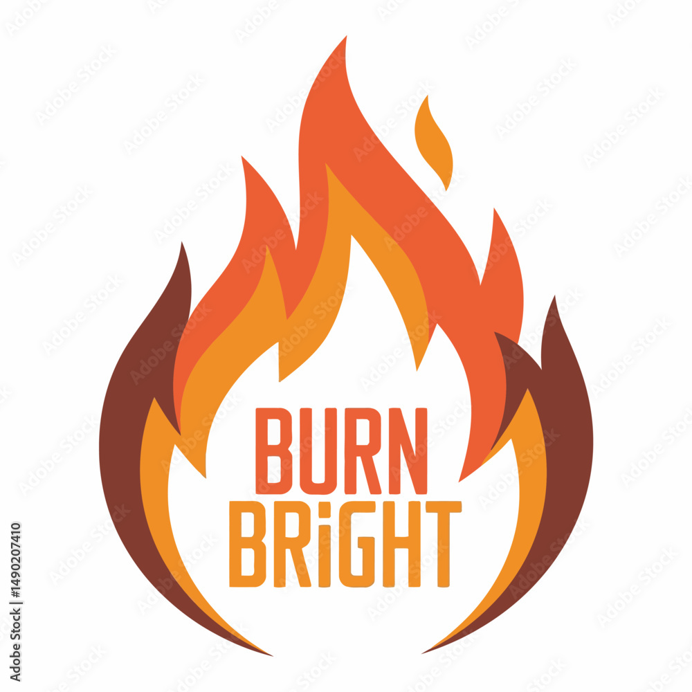 Abstract Orange Flame Design Burn Bright Logo Template Modern Fiery Graphic Illustration Bright Hot Energy Passionate Symbol Design Element Motivational Powerful Visual Branding Creative Concept Abstract Orange Flame Design Burn Bright Logo Template Modern Fiery Graphic Illustration Bright Hot Energy Passionate Symbol Design Element Motivational Powerful Visual Branding Creative Concept