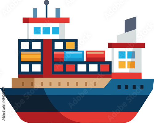 Cargo Ship Container Vessel Ocean Freight