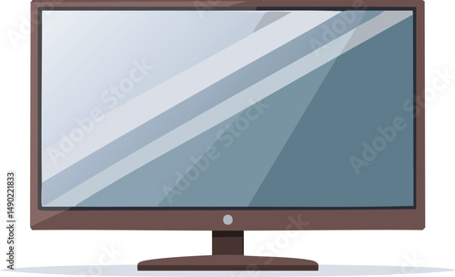 lcd tv monitor with blank screen
