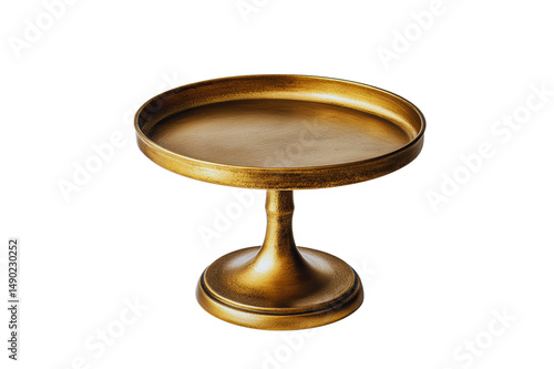 Elegant Gold Pedestal Cake Stand for Wedding or Party Dessert Display