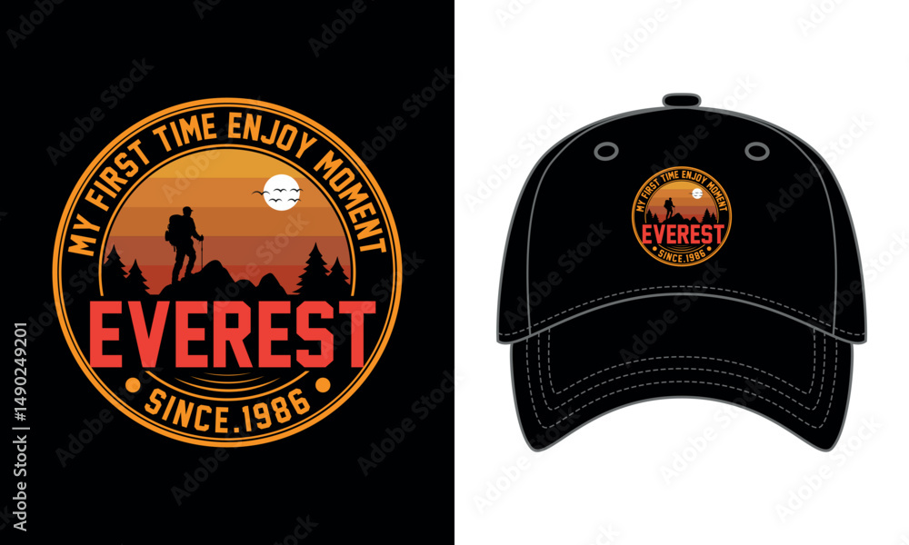 Fototapeta premium Everest cap design