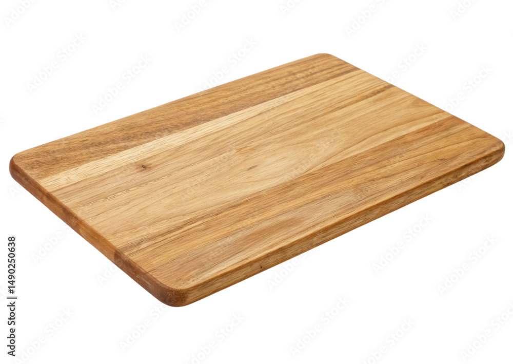 Wooden cutting board with a natural grain texture. Wooden cutting board with a natural grain texture.