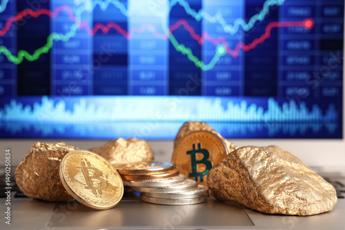 Bitcoins and golden nuggets...