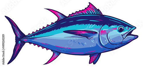 Bluefin tuna Atlantic ocean fish