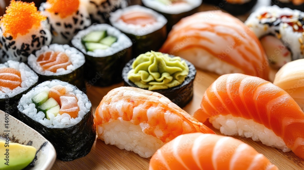 Sushi variety platter Sushi variety platter