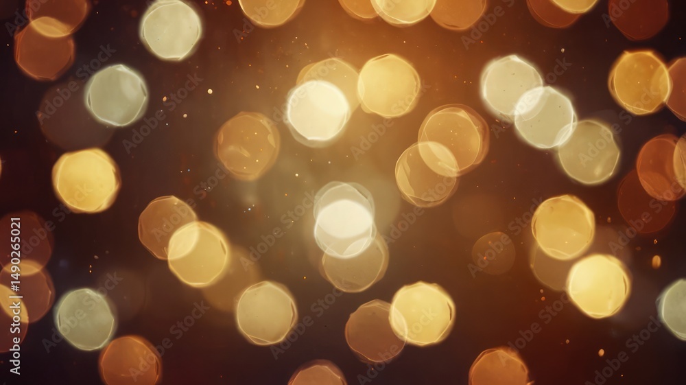 Obraz premium Bright Bokeh Light Blurs