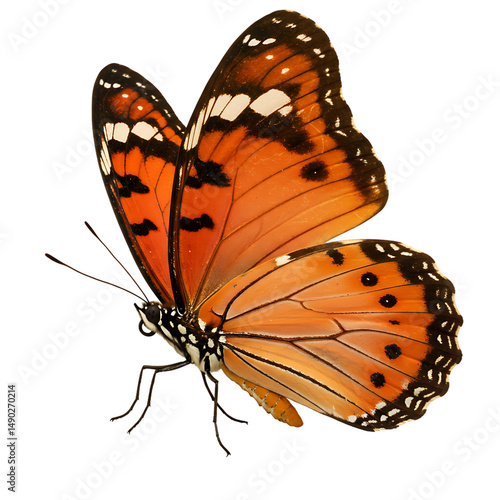 Blue Butterfly PNG Clipart | Realistic Flying Butterfly Transparent Design for Sublimation and Crafts .

