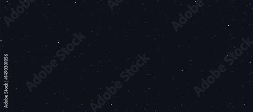 A serene view of a starlit night sky, showcasing countless stars scattered across a deep, dark expanse. Perfect for themes of astronomy, tranquility, and the beauty of the universe.