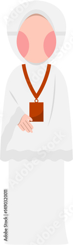 Female Character Of Pilgrim Hajj