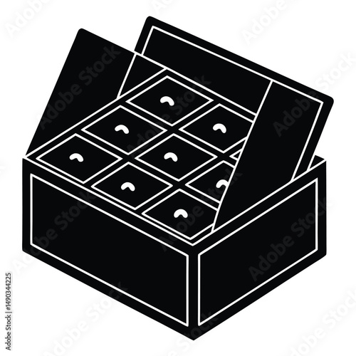 a pillbox with compartments for daily doses of medicine