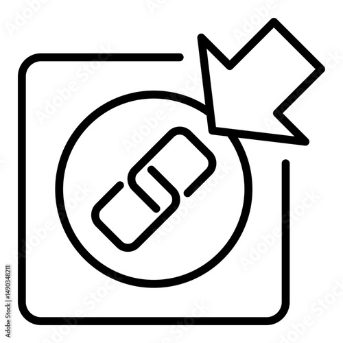 Internal link single icon