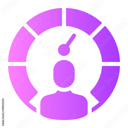 speedometer gradient icon