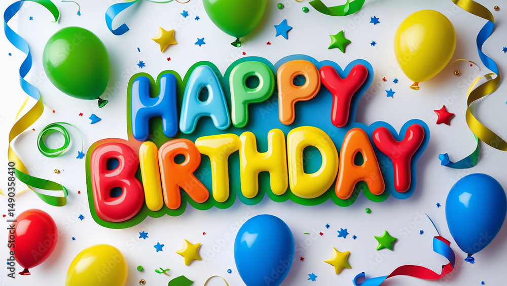 Happy Birthday Balloons Happy Birthday Balloons