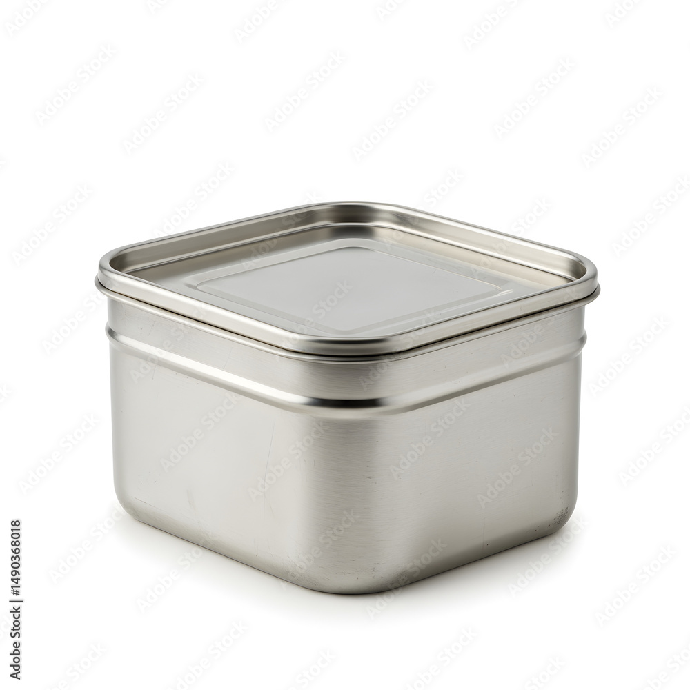 Stainless Steel Square Food Container: Bento Box, Storage, Kitchen Stainless Steel Square Food Container: Bento Box, Storage, Kitchen