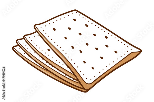 Jewish Holiday Bread Illustration