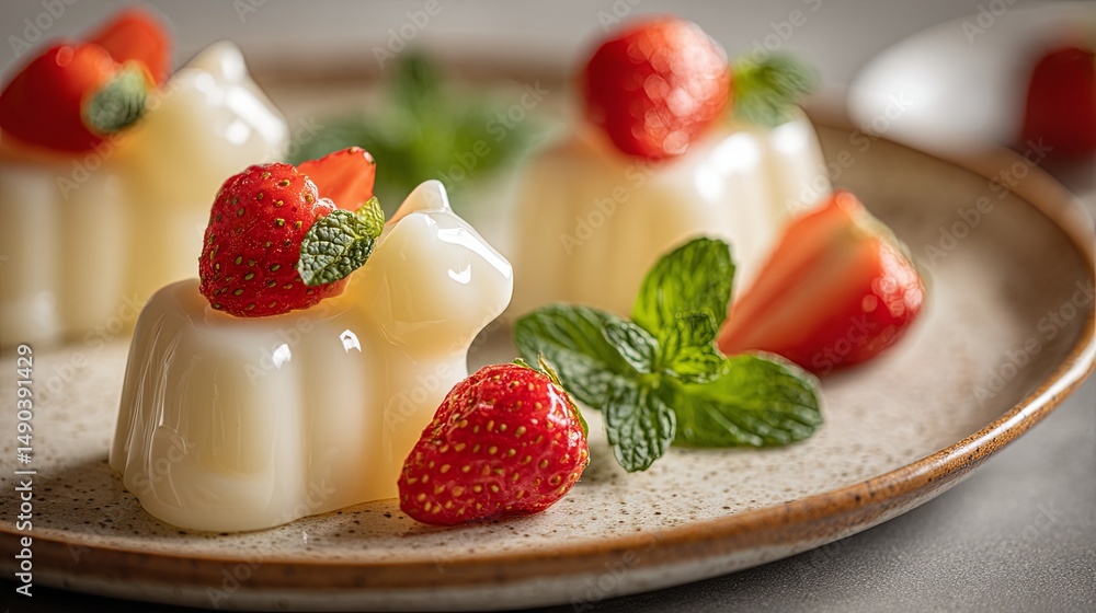 Tempting Plate of Decadent Desserts for Indulgent Treats Tempting Plate of Decadent Desserts for Indulgent Treats