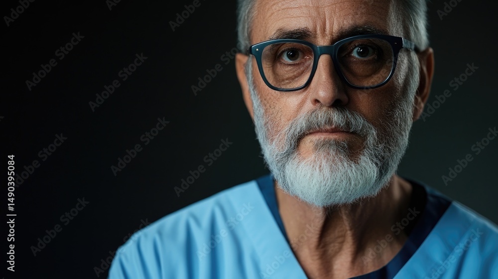 Surgeon in Medical Scene Surgeon in Medical Scene