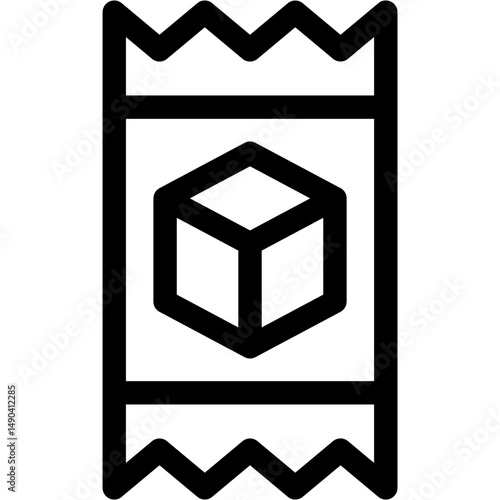 Sugar Icon Vector Symbol Design Illustration