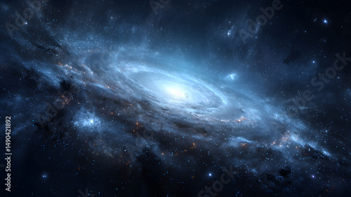 space background with stars