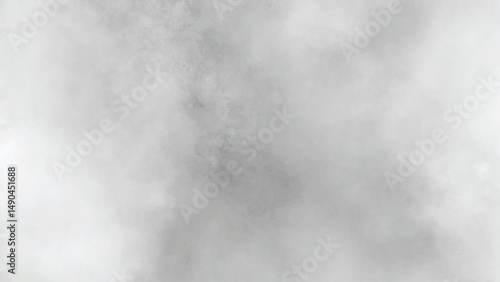 Gray Watercolor Cloud Texture Background. Abstract Monochrome Design