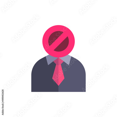 Restricted identity symbolic representation with clear transparent background