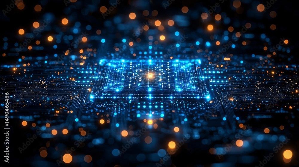 Fototapeta premium circuit board background
