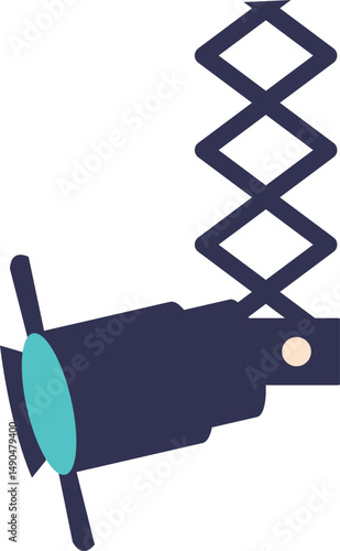 Adjustable spotlight for stage illumination