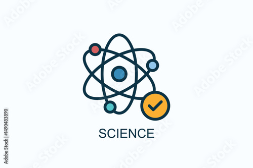 Science Icon Or Logo Isolated Vector Illustration