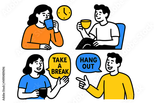 Enjoying a casual conversation over drinks during a relaxed afternoon gathering with friends