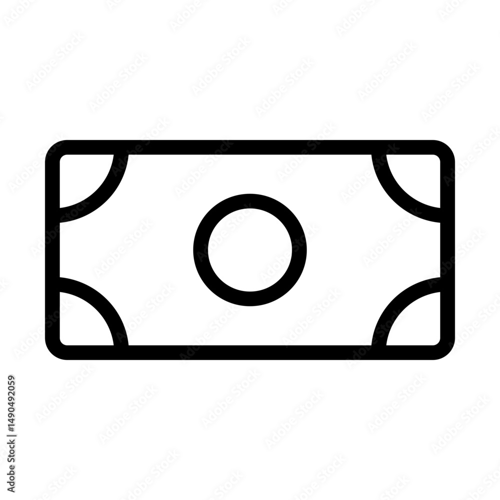 Cash money icon vector illustration Cash money icon vector illustration