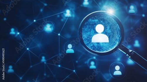 Digital Network Analysis Examining Glowing Interconnections