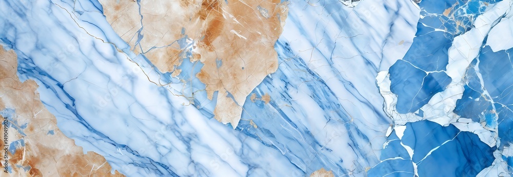 Fototapeta premium Blue abstract background