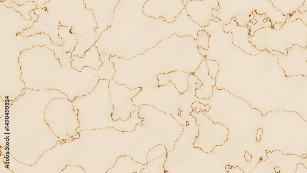 Fototapeta premium Soft Beige Organic Line Marble - Subtle Minimal Background Texture for Product Packaging, Editorial Design, and Interior Mockups