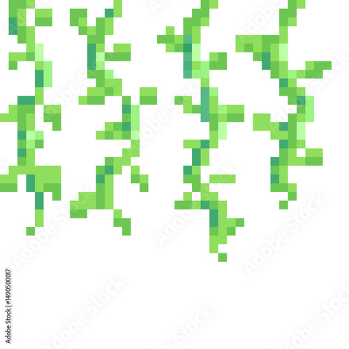 Vines pixel art