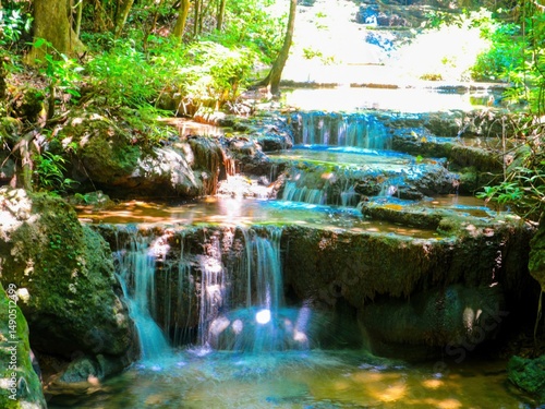waterfall in the park