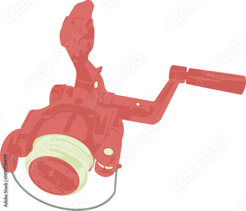 fishing reel for fishing equipment