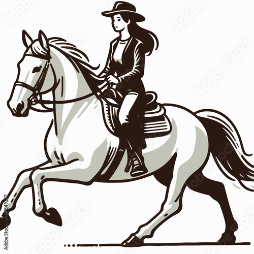 cowboy on horse
