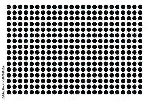 Symbol Map Of the County Phillips (Colorado, US) showing the County with a few black dots