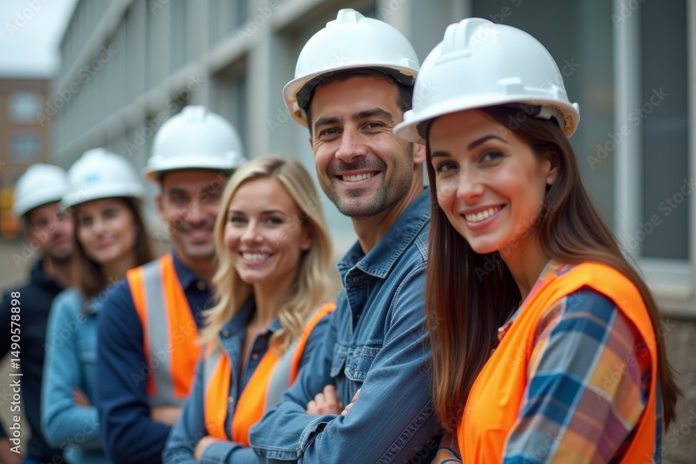 Senior Group from Various Backgrounds Making Safety a Top Priority in Engineering and Construction Sector Senior Group from Various Backgrounds Making Safety a Top Priority in Engineering and Construction Sector