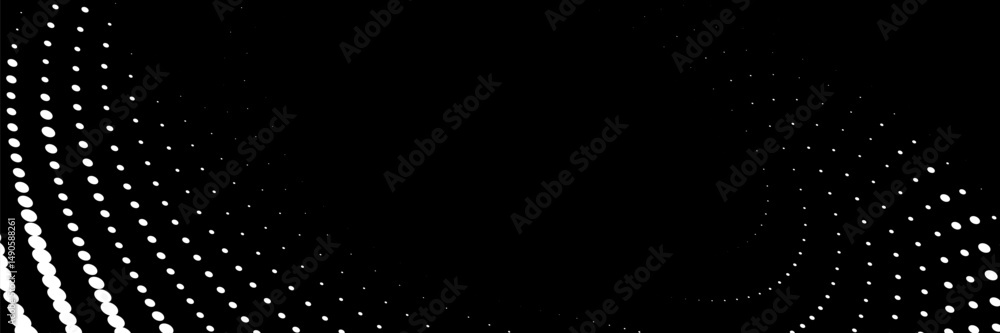 Dotted gradient vector illustration, white and black halftone background, horizontal seamless dotted lines, monochrome dots texture backdrop, retro effect. modern Dotted gradient vector illustration, white and black halftone background, horizontal seamless dotted lines, monochrome dots texture backdrop, retro effect. modern