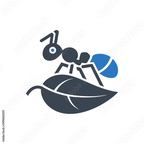 Ant Leaf Worker Icon