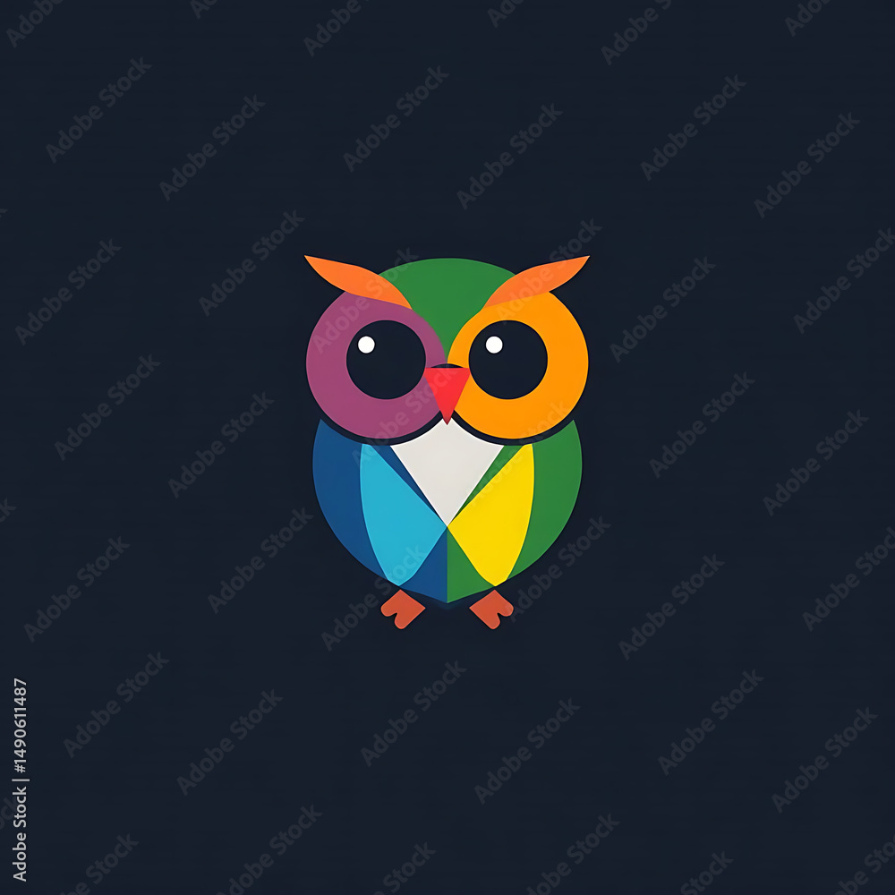black and white owl black and white owl