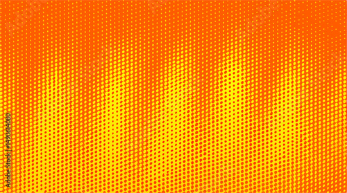 Abstract Orange and Yellow Flame Pattern Background