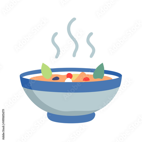 Hot Soup Illustration
