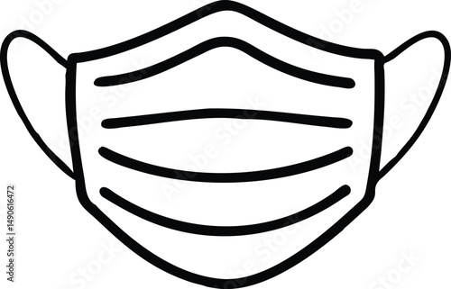 Medical Face Mask Icon