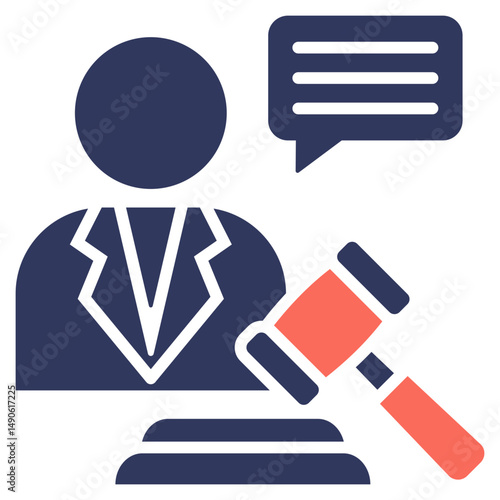 Legal Jury Mixed Icon
