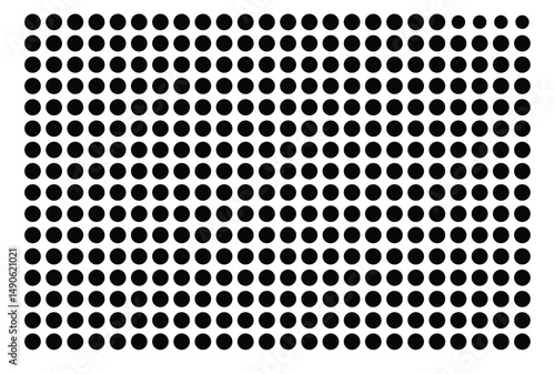 Symbol Map Of the County Carlton (Minnesota, US) showing the County with a few black dots
